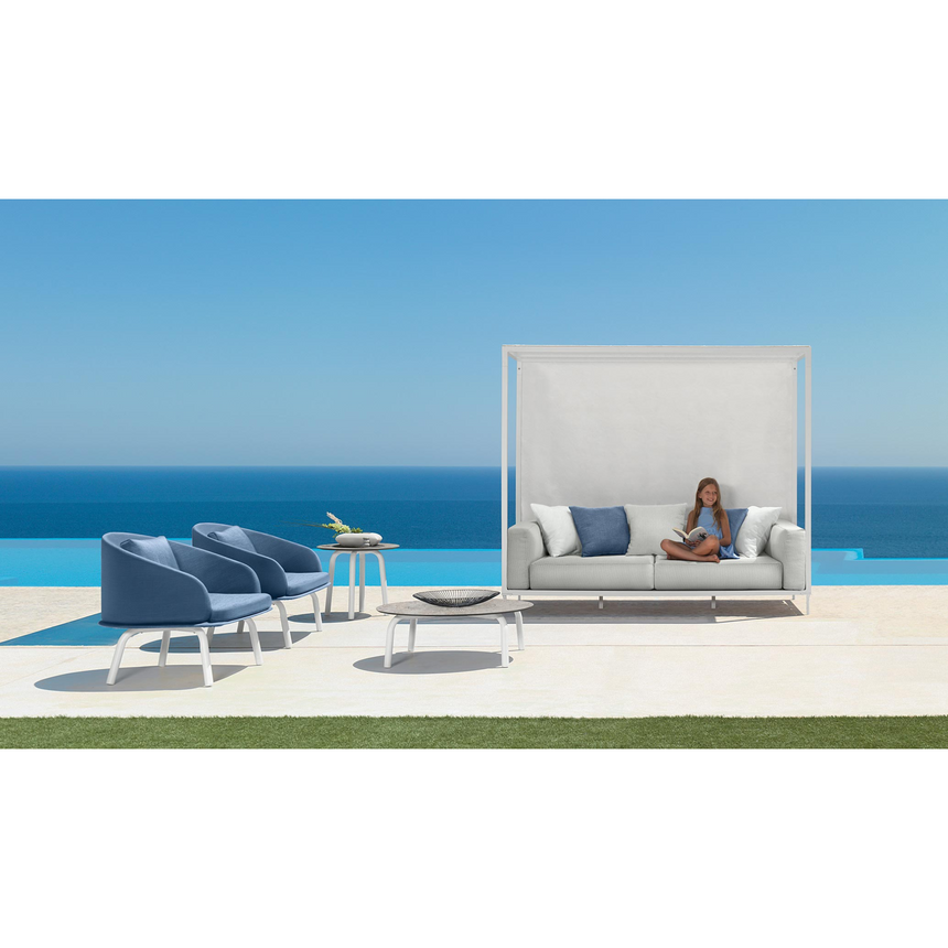 Outdoor Aluminum Canopy Sofa | Talenti CleoSoft | Italianfurniture.com