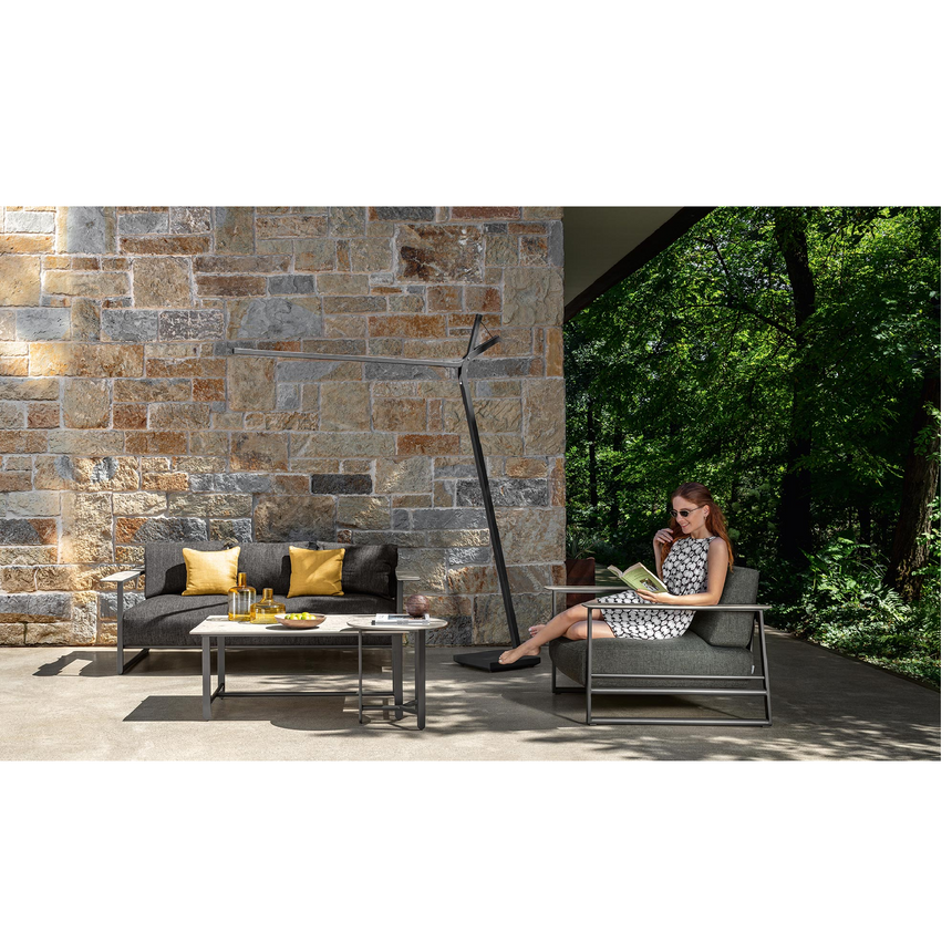 Outdoor Aluminum Arc Lamp | Talenti CleoSoft | Italianfurniture.com