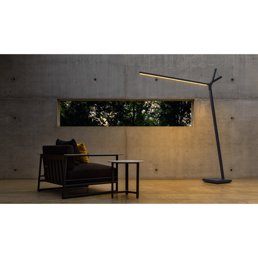 Outdoor Aluminum Arc Lamp | Talenti CleoSoft | Italianfurniture.com