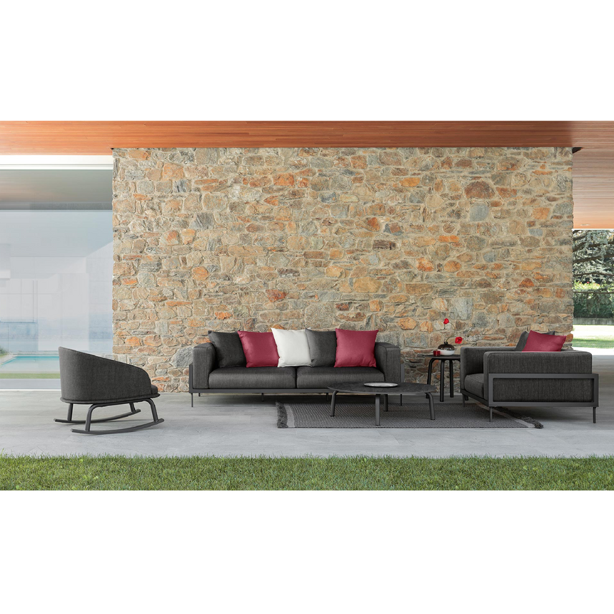 Outdoor Aluminum Rocking Chair | Talenti CleoSoft | Italianfurniture.com