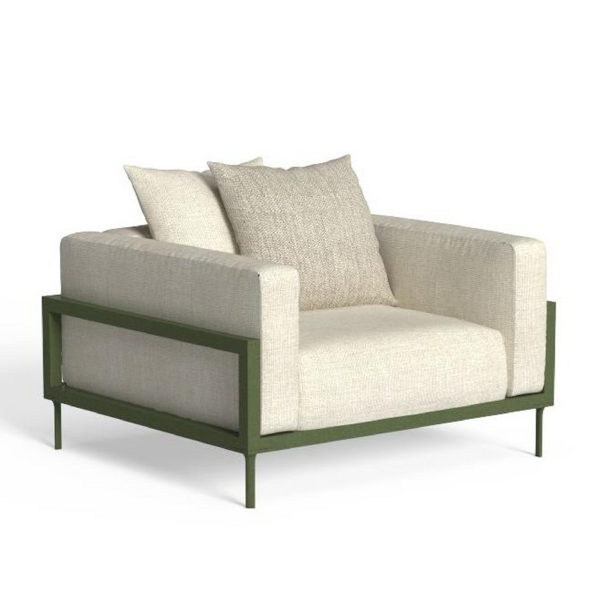 Outdoor Aluminum Armchair | Talenti CleoSoft | Italianfurniture.com