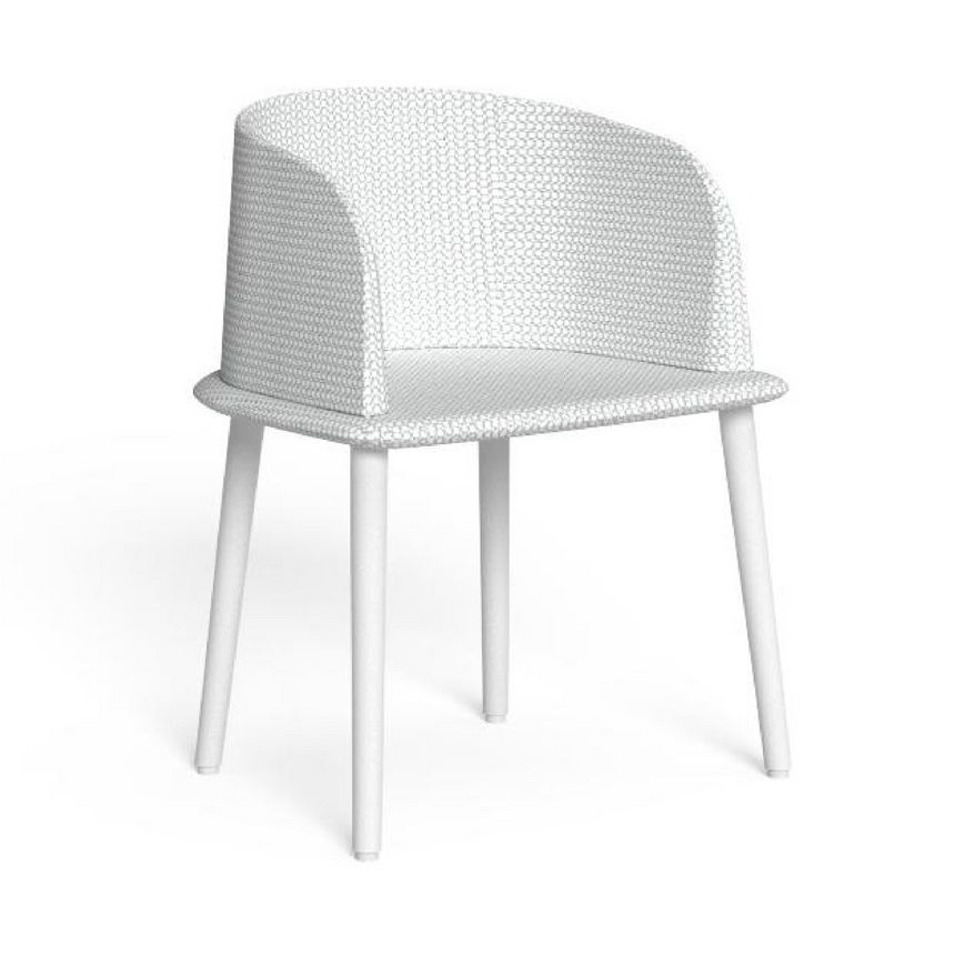 Outdoor Padded Aluminum Tub Chair | Talenti CleoSoft | Italianfurniture.com