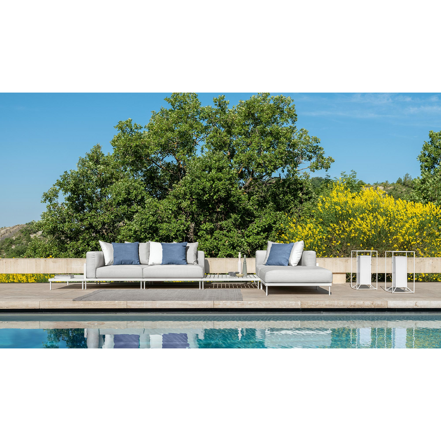 Aluminum Framed Outdoor Modular Sofa | Talenti CleoSoft | Italianfurniture.com
