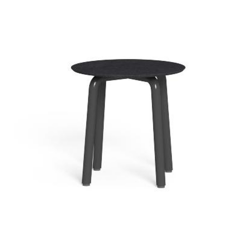 Outdoor Aluminum Round Coffee Table | Talenti CleoSoft | Italianfurniture.com