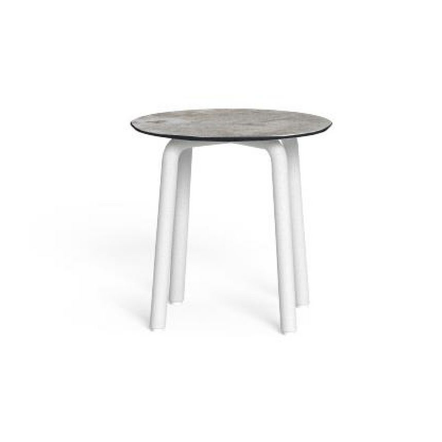 Outdoor Aluminum Round Coffee Table | Talenti CleoSoft | Italianfurniture.com