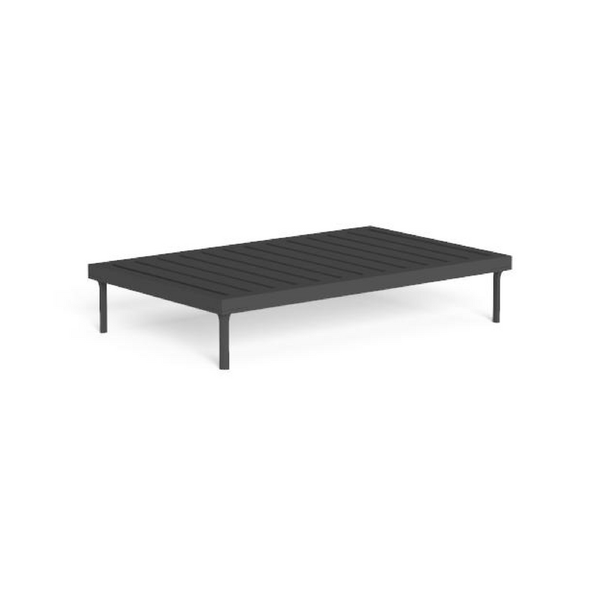 Outdoor Slatted Aluminum Coffee Table | Talenti CleoSoft | Italianfurniture.com