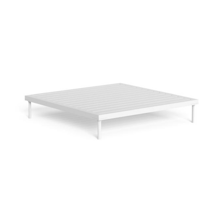 Outdoor Slatted Aluminum Coffee Table | Talenti CleoSoft | Italianfurniture.com