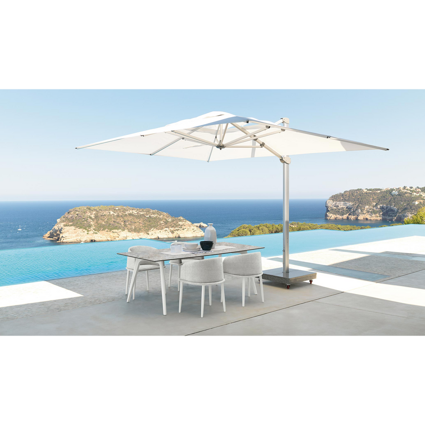 Outdoor Aluminum Dining Table | Talenti CleoSoft | Italianfurniture.com