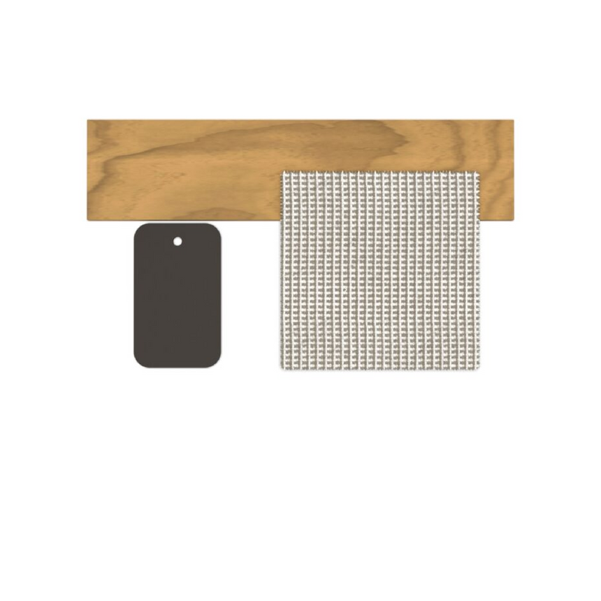 Wood Framed Outdoor 3-Seater Sofa | Talenti CleoSoft | Italianfurniture.com