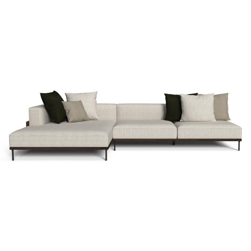 Wood Framed Outdoor Modular Sofa | Talenti CleoSoft | Italianfurniture.com