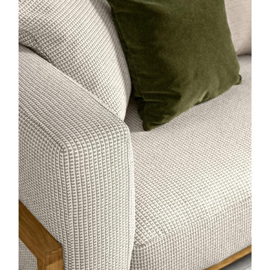 Wood Framed Outdoor Modular Sofa | Talenti CleoSoft | Italianfurniture.com