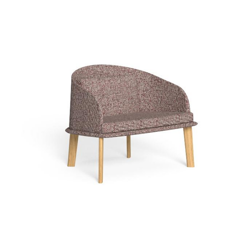 Curved Back Outdoor Lounge Armchair | Talenti CleoSoft | Italianfurniture.com