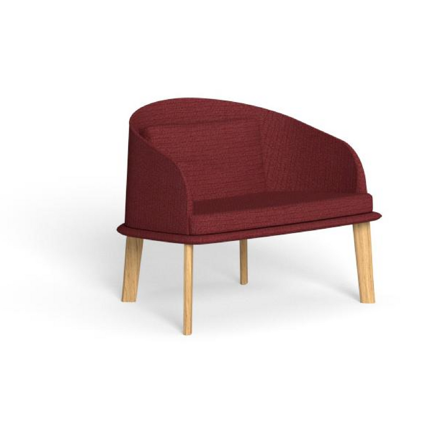 Curved Back Outdoor Lounge Armchair | Talenti CleoSoft | Italianfurniture.com