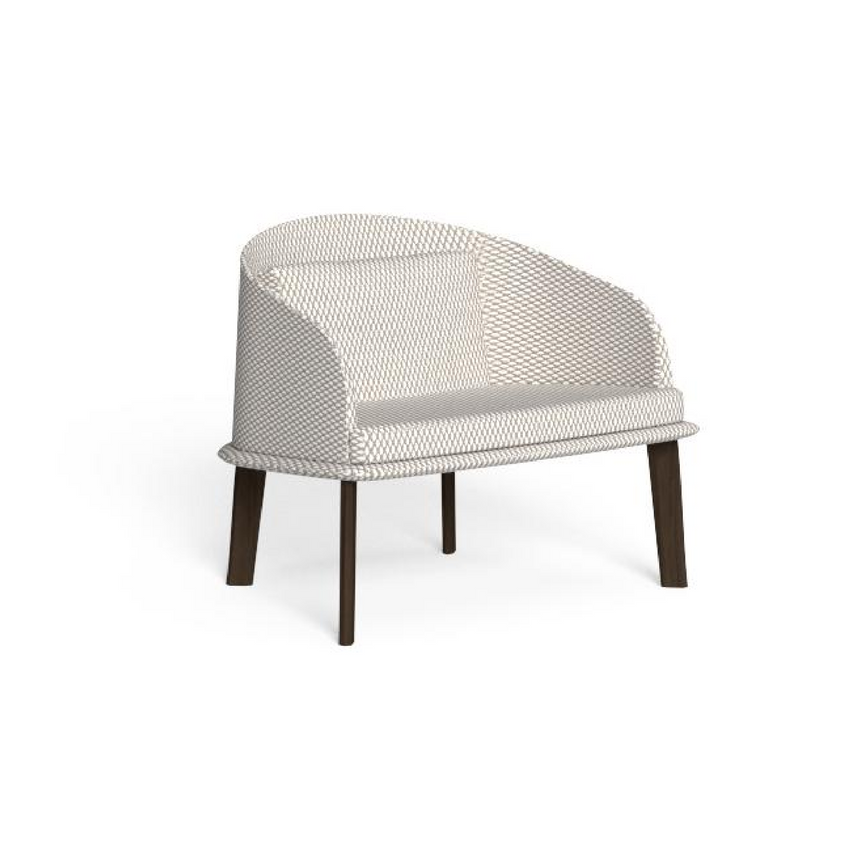 Curved Back Outdoor Lounge Armchair | Talenti CleoSoft | Italianfurniture.com