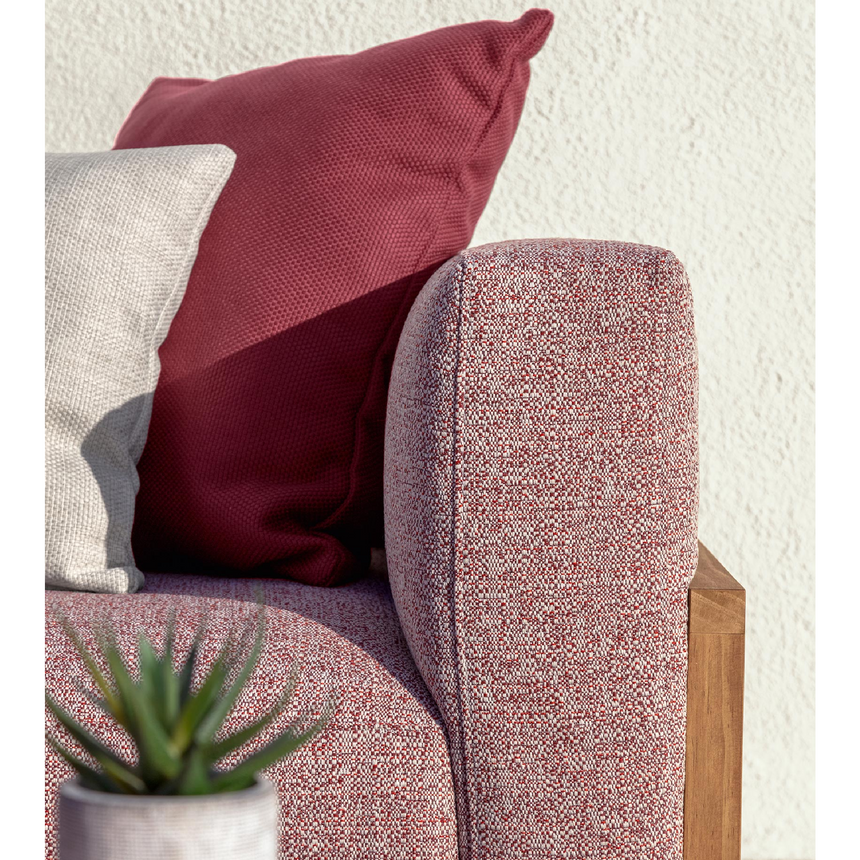 Wood Framed Outdoor Living Armchair | Talenti CleoSoft | Italianfurniture.com