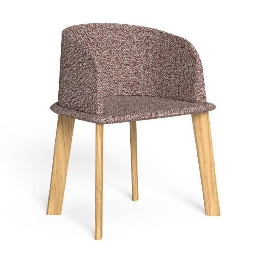 Wood Padded Outdoor Tube Chair | Talenti CleoSofto | Italianfurniture.com