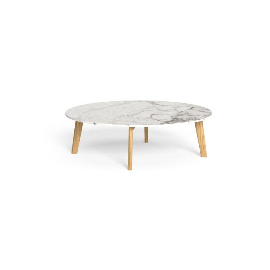 Wood Legged Outdoor Coffee Table | Talenti CleoSoft | Italianfurniture.com