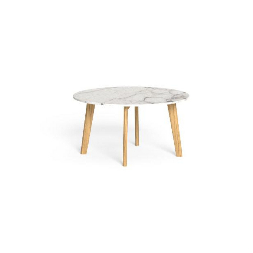 Wood Legged Outdoor Coffee Table | Talenti CleoSoft | Italianfurniture.com