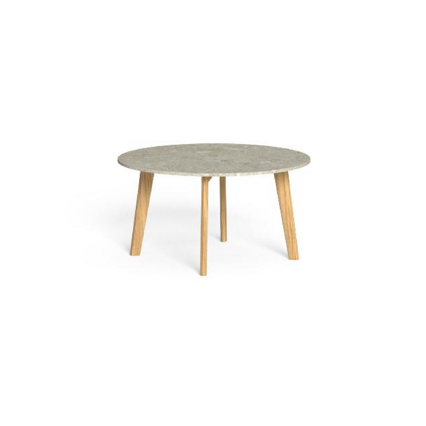 Wood Legged Outdoor Coffee Table | Talenti CleoSoft | Italianfurniture.com