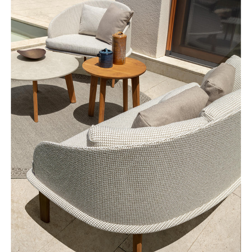 Wood Outdoor Side table | Talenti CleoSoft | Italianfurniture.com