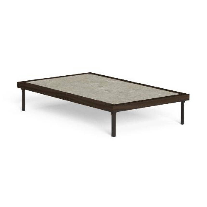 Wood Legged Outdoor Coffee Table | Talenti CleoSoft | Italianfurniture.com
