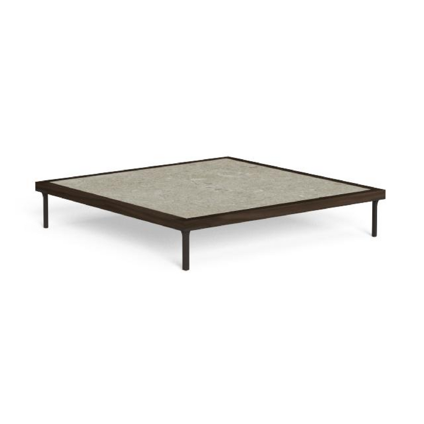 Wood Legged Outdoor Coffee Table | Talenti CleoSoft | Italianfurniture.com
