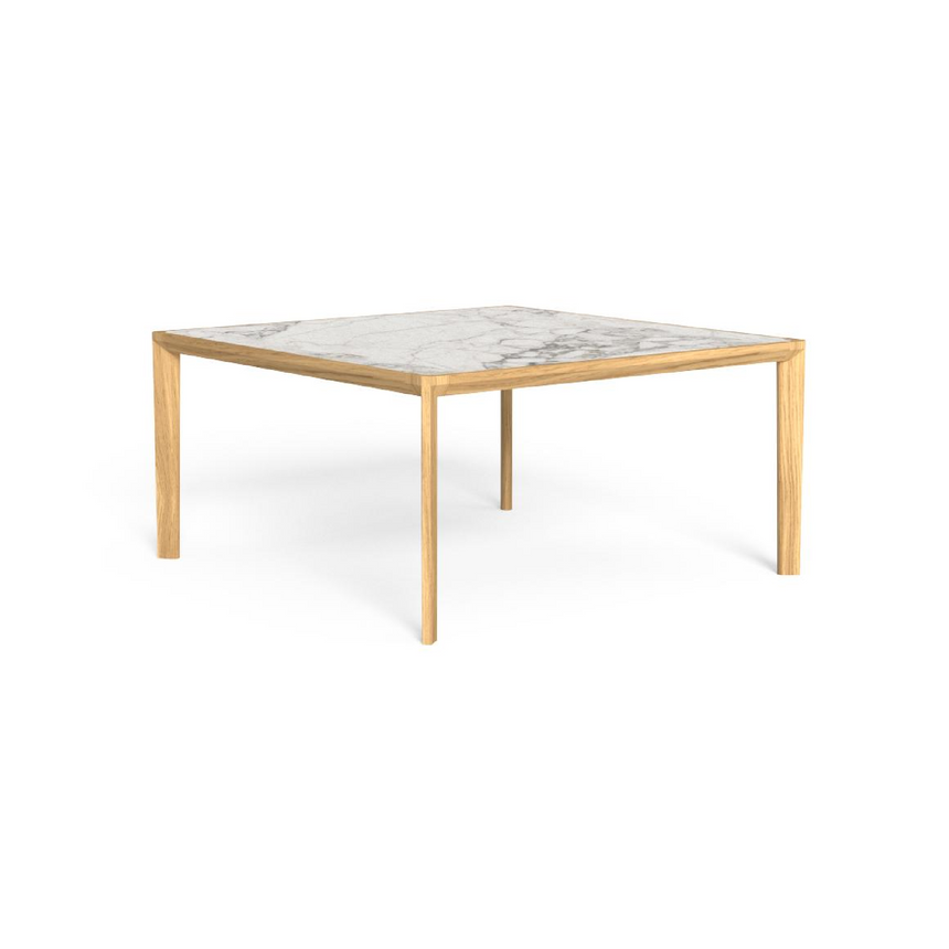 Wood Framed Outdoor Dining Table | Talenti CleoSoft | Italianfurniture.com