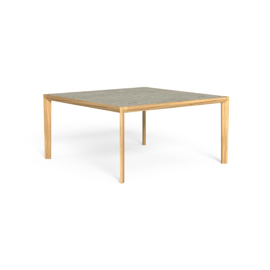 Wood Framed Outdoor Dining Table | Talenti CleoSoft | Italianfurniture.com