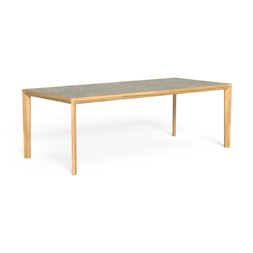 Wood Framed Outdoor Dining Table | Talenti CleoSoft | Italianfurniture.com