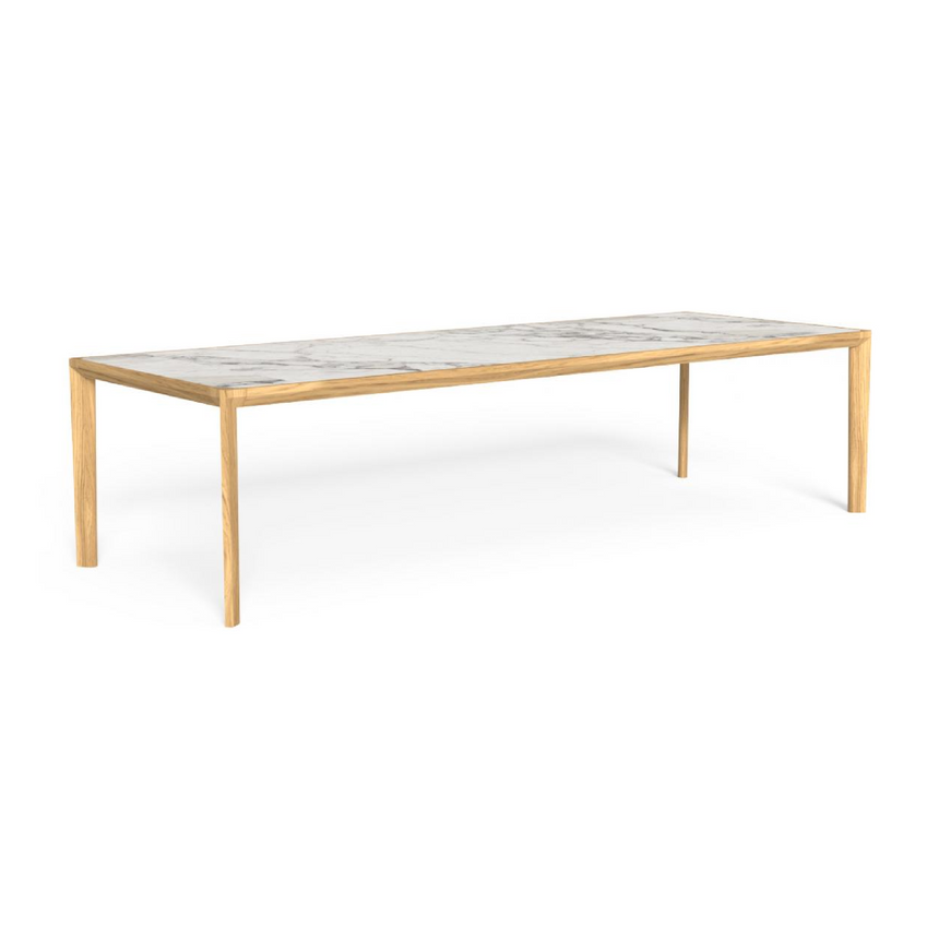 Wood Framed Outdoor Dining Table | Talenti CleoSoft | Italianfurniture.com