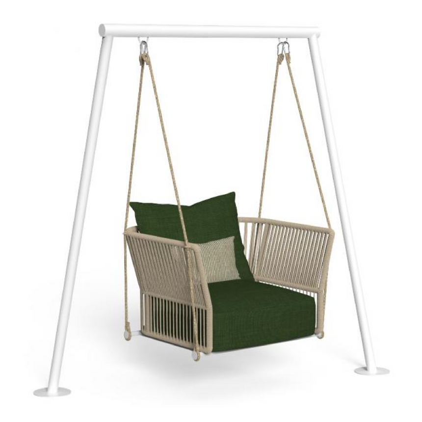 Rope Outdoor Swing Chair | Talenti Cliff | Italianfurniture.com