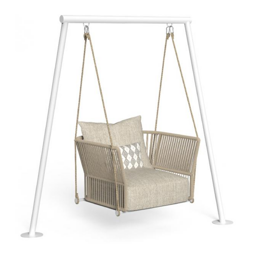 Rope Outdoor Swing Chair | Talenti Cliff | Italianfurniture.com
