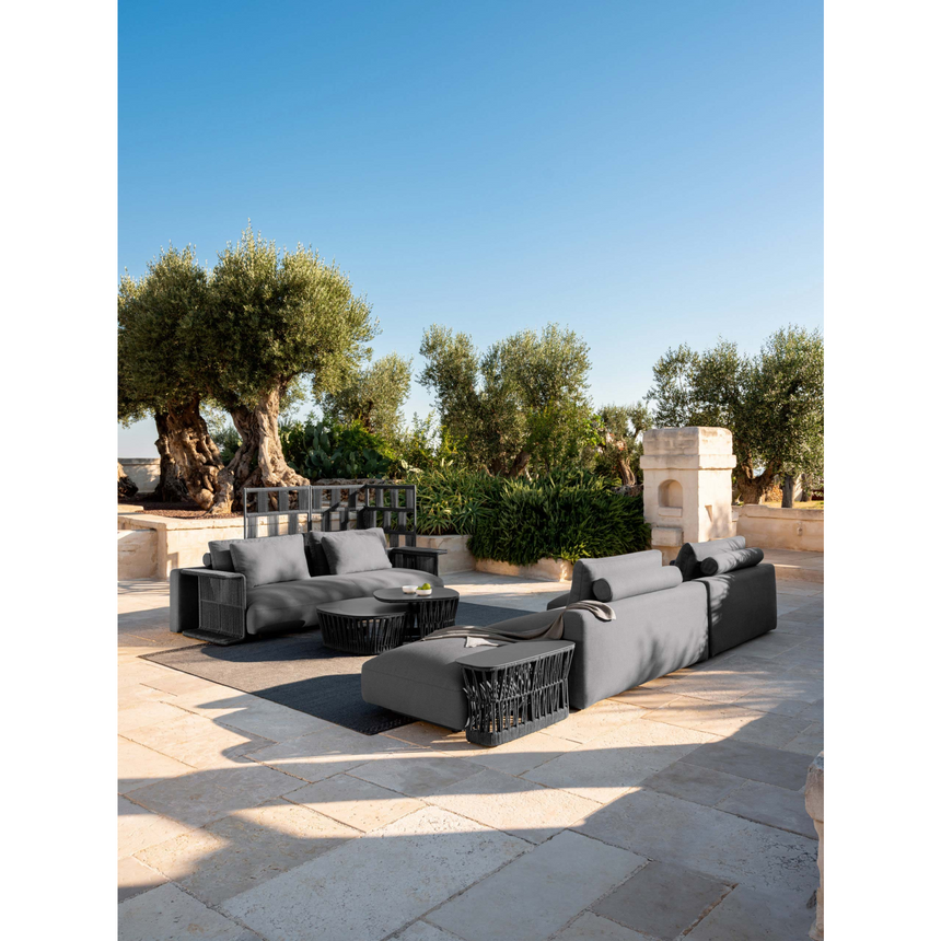 Padded Outdoor Modular Sofa | Talenti Cliff Dèco | Italianfurniture.com