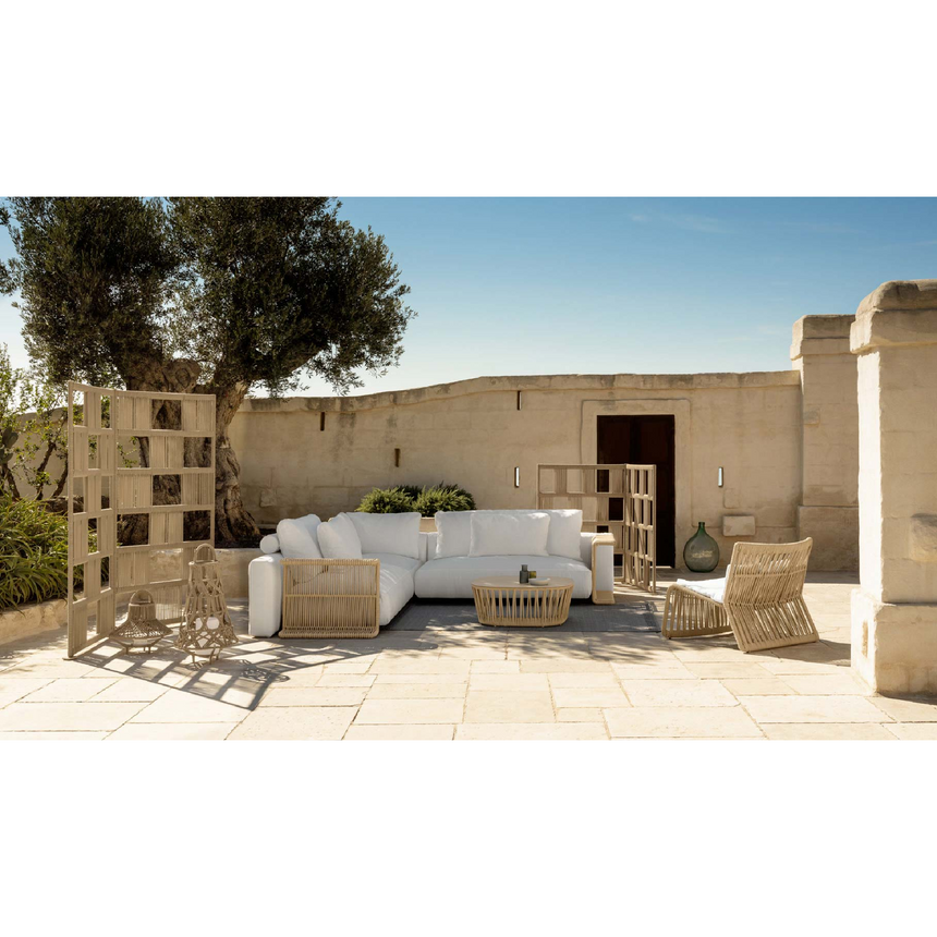 Padded Outdoor Modular Sofa | Talenti Cliff Dèco | Italianfurniture.com