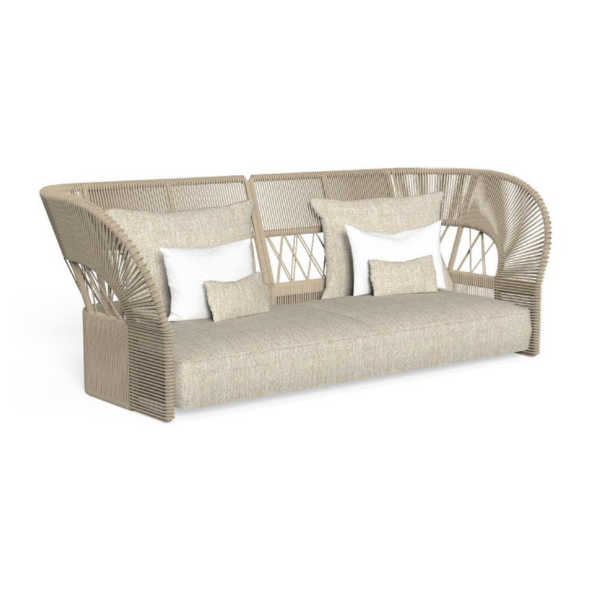 Braided Rope Outdoor Sofa | Talenti Cliff Dèco | Italianfurniture.com