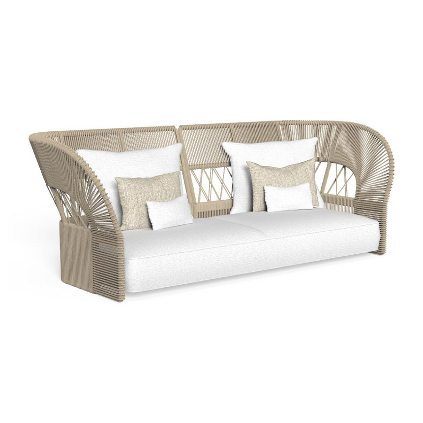 Braided Rope Outdoor Sofa | Talenti Cliff Dèco | Italianfurniture.com