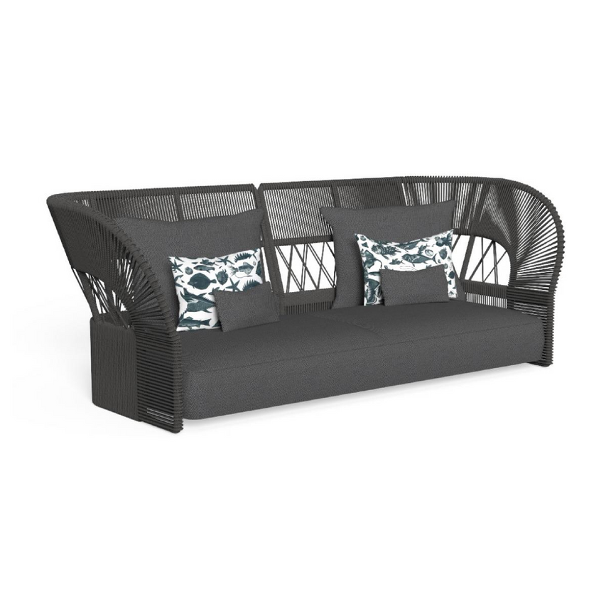 Braided Rope Outdoor Sofa | Talenti Cliff Dèco | Italianfurniture.com