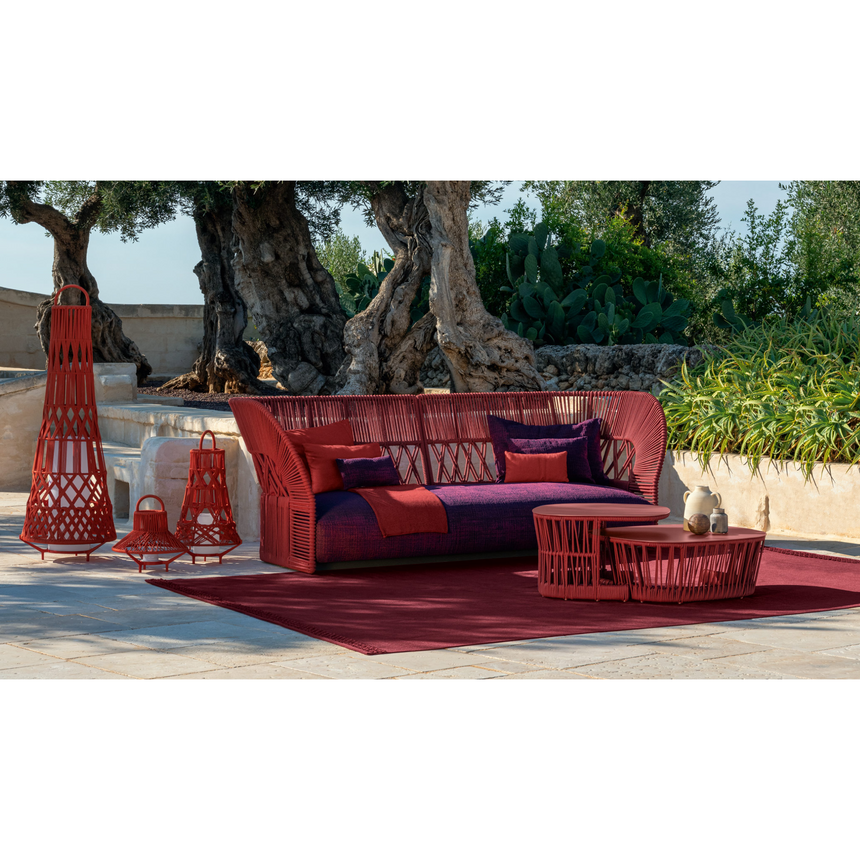 Braided Rope Outdoor Sofa | Talenti Cliff Dèco | Italianfurniture.com