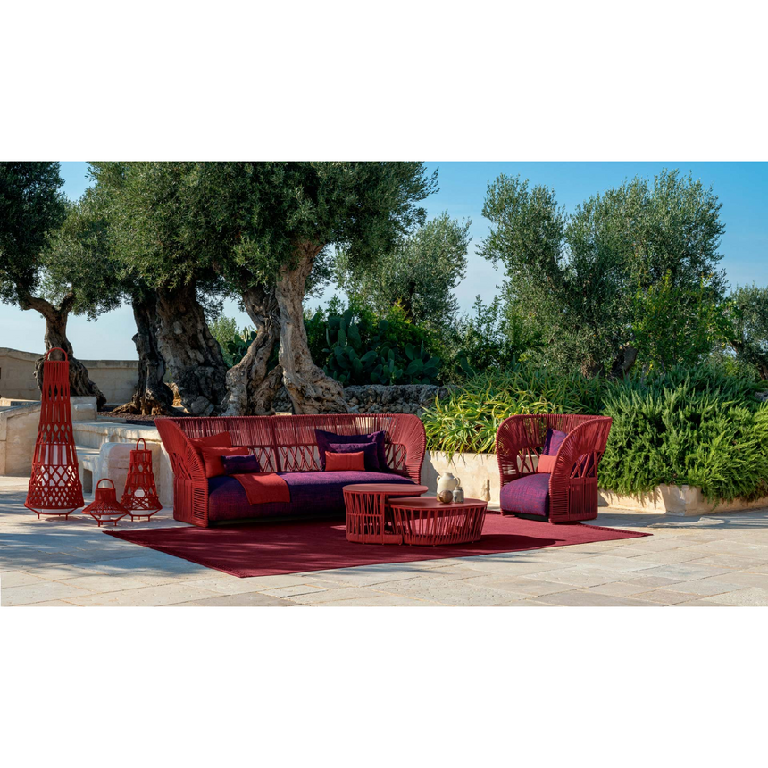 Braided Rope Outdoor Sofa | Talenti Cliff Dèco | Italianfurniture.com