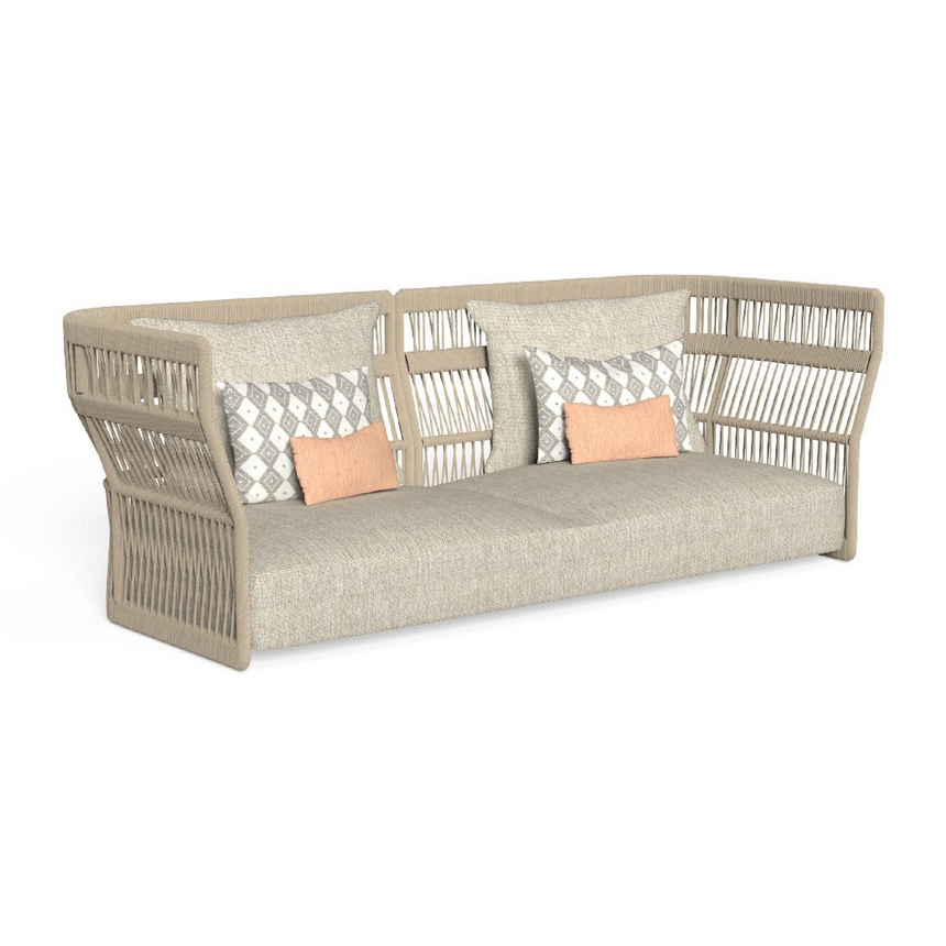 Braided Rope Outdoor Sofa | Talenti Cliff | Italianfurniture.com