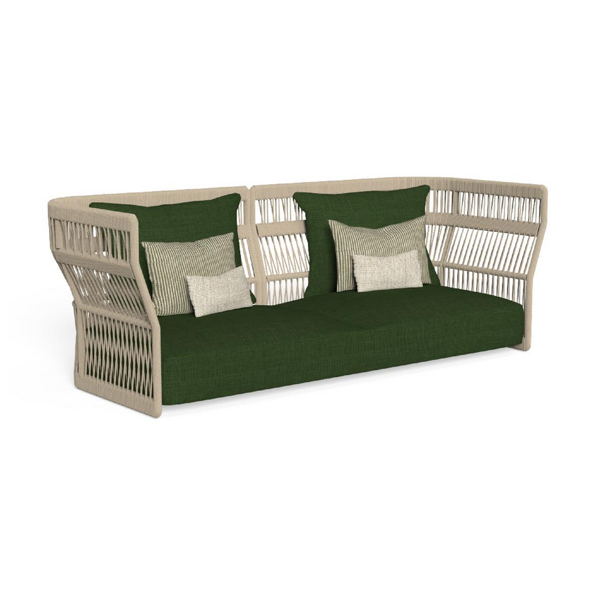 Braided Rope Outdoor Sofa | Talenti Cliff | Italianfurniture.com