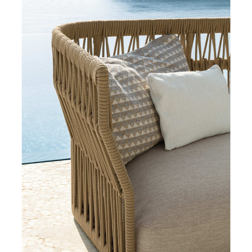 Braided Rope Outdoor Sofa | Talenti Cliff | Italianfurniture.com