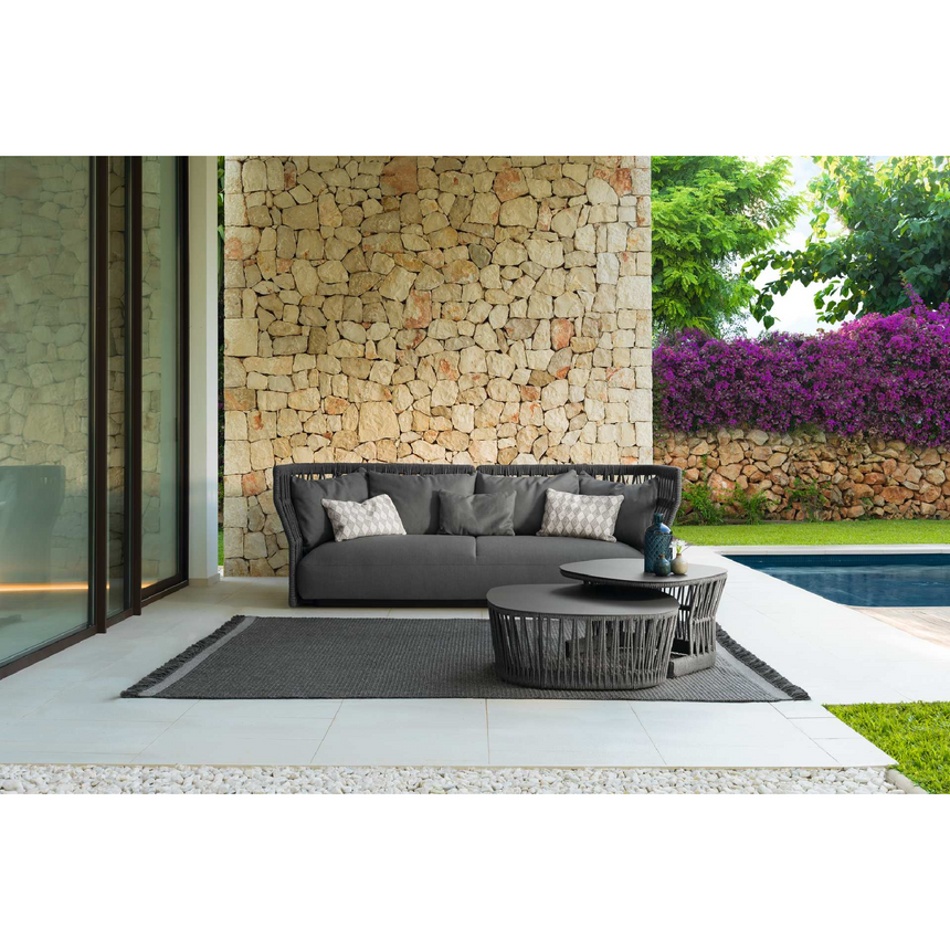 Braided Rope Outdoor Sofa | Talenti Cliff | Italianfurniture.com
