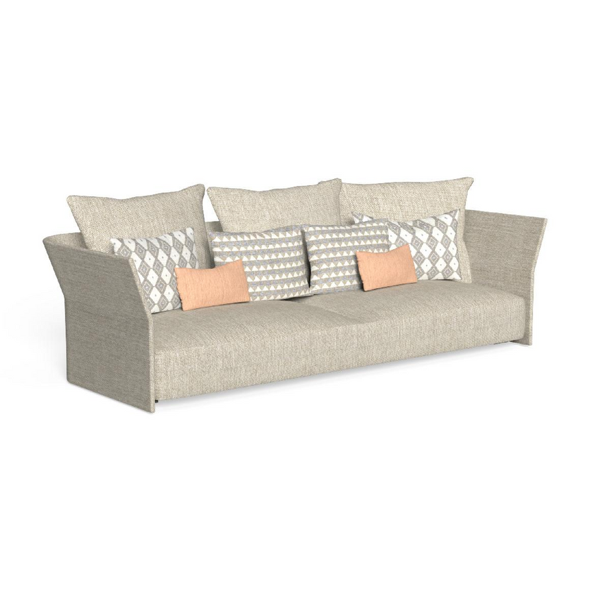 Printed Fabric 3-Seater Outdoor Sofa | Talenti Cliff | Italianfurniture.com