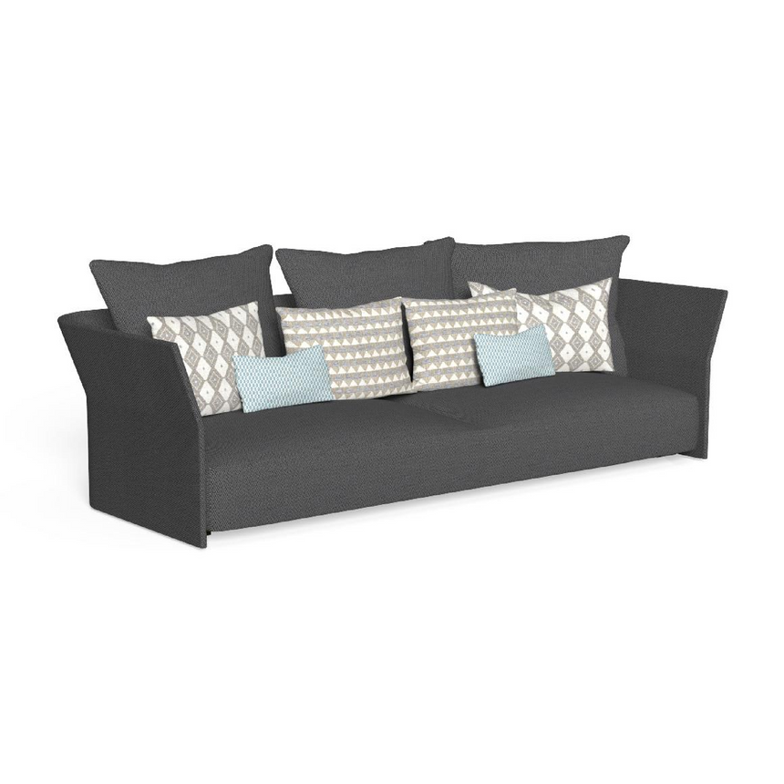 Printed Fabric 3-Seater Outdoor Sofa | Talenti Cliff | Italianfurniture.com