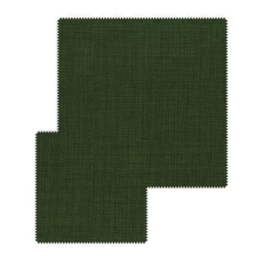 Printed Fabric 3-Seater Outdoor Sofa | Talenti Cliff | Italianfurniture.com