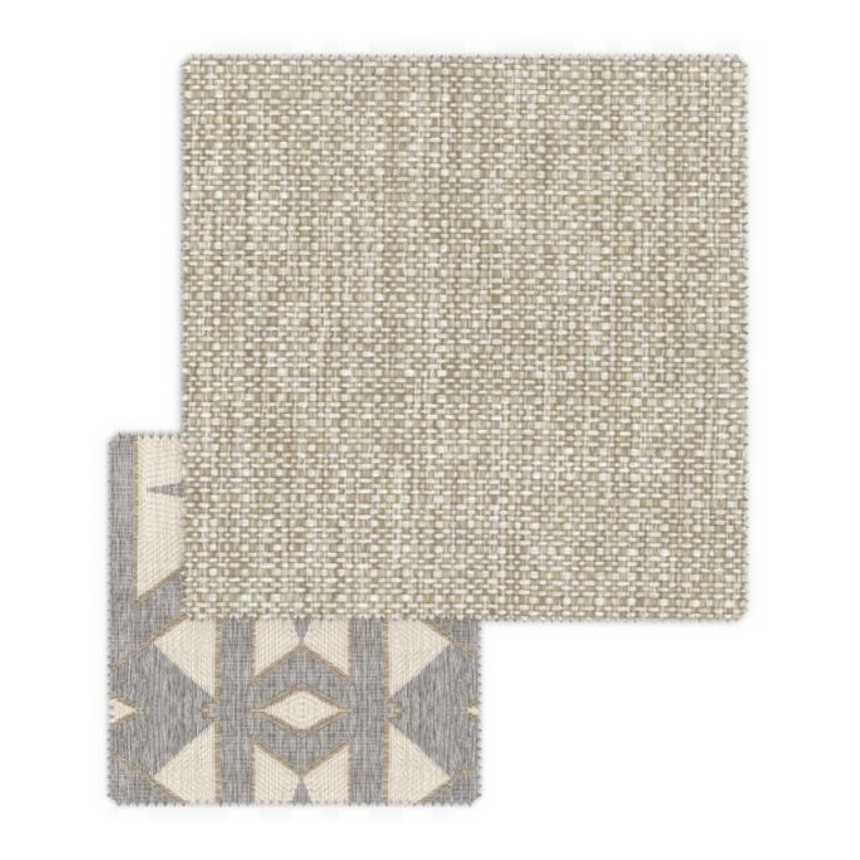 Printed Fabric Outdoor Lounge Armchair | Talenti Cliff | Italianfurniture.com