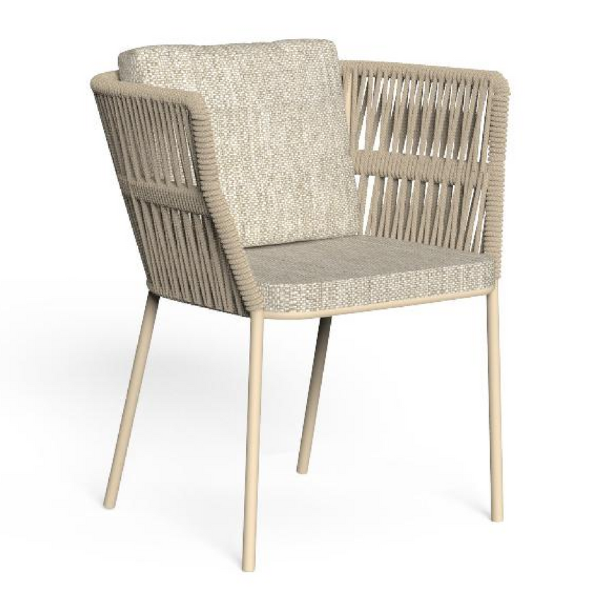 Rope Outdoor Dining Armchair | Talenti Cliff | Italianfurniture.com