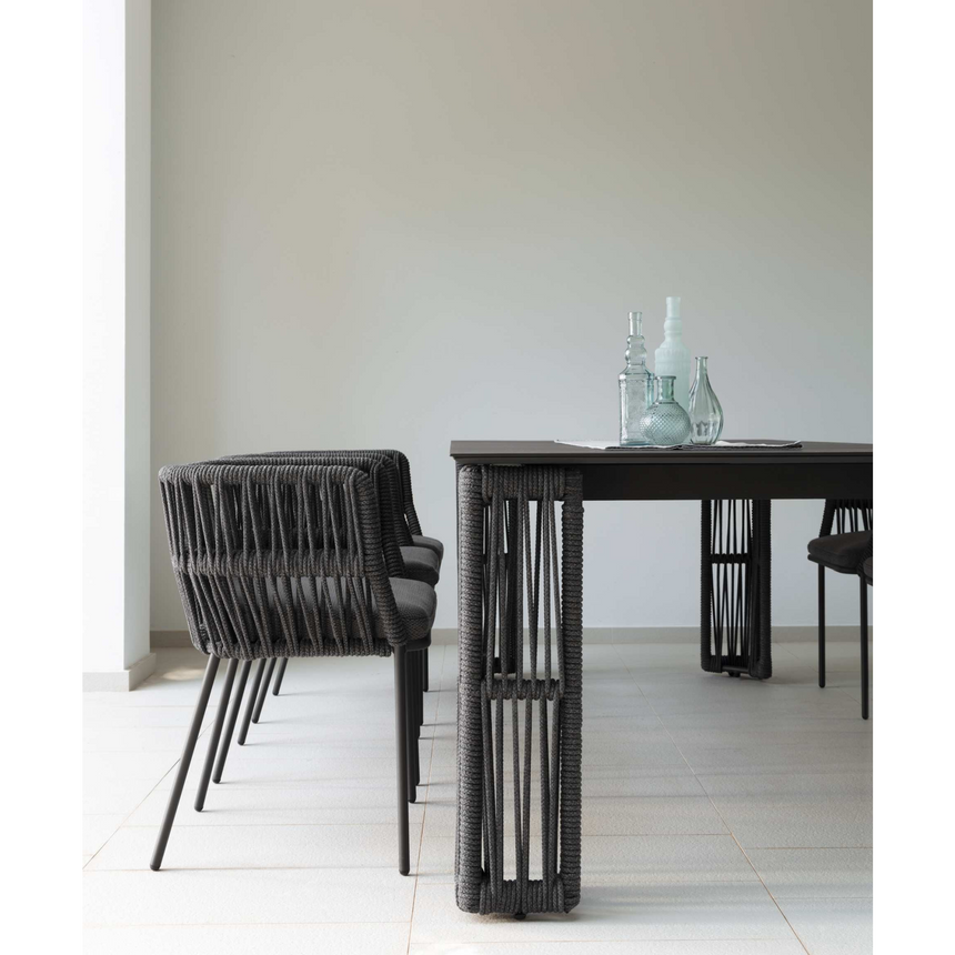 Rope Outdoor Dining Armchair | Talenti Cliff | Italianfurniture.com