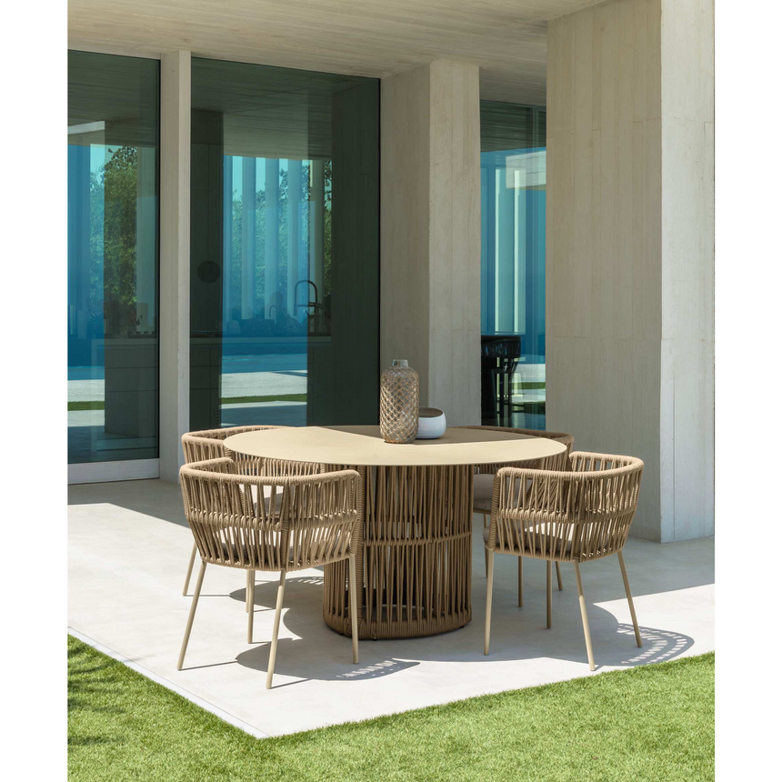 Rope Outdoor Dining Armchair | Talenti Cliff | Italianfurniture.com